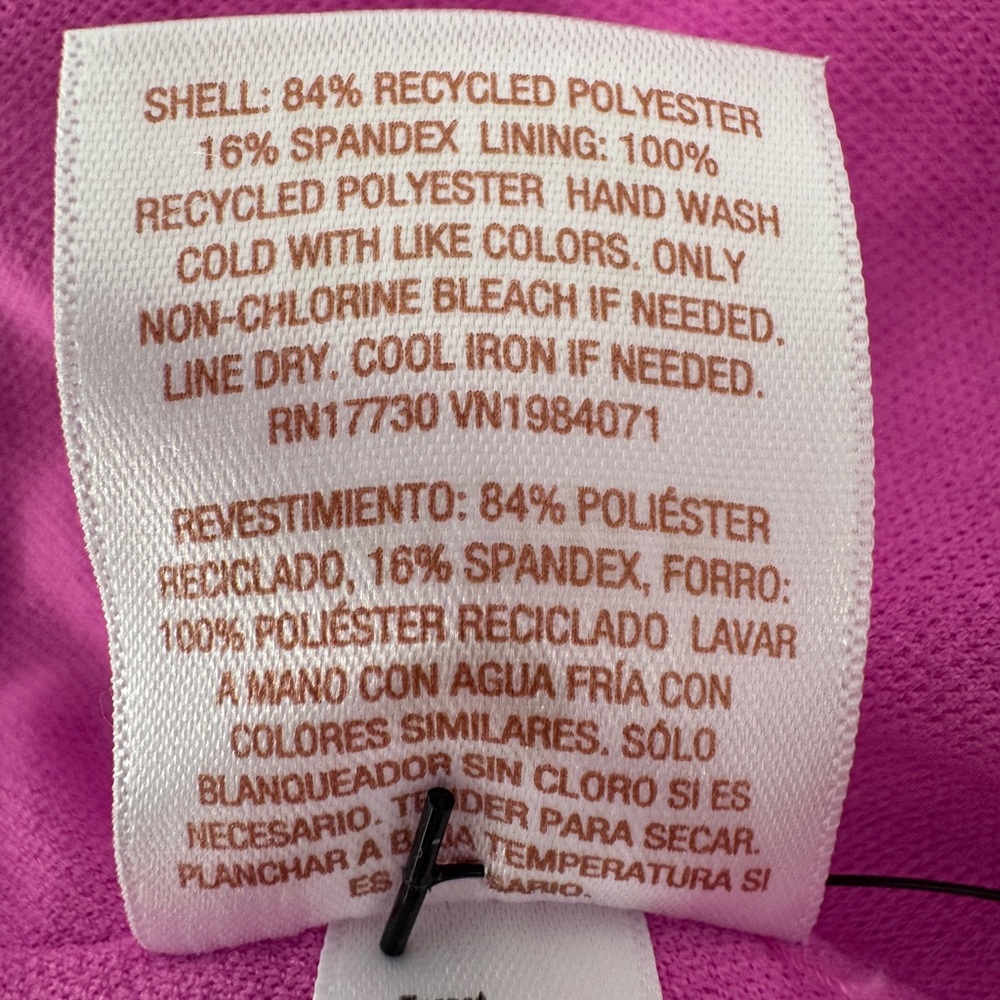 Shade & Shore Barbie Pink One Piece Swimsuit, Size Medium - NWT - Picture 11 of 12